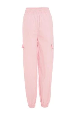 Pink Parachute Cargo Trouser -Chic Summer Shop 00100038982 ZB