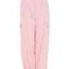 Pink Parachute Cargo Trouser 2 Pink Parachute Cargo Trouser -Chic Summer Shop 00100038982 ZM