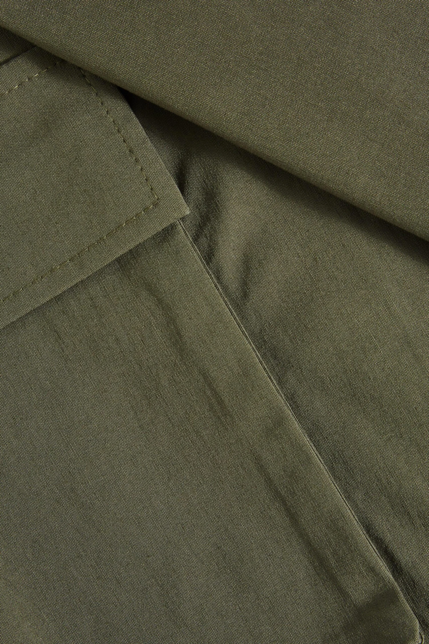 Khaki Tie Waist Cargo Trousers 8 Khaki Tie Waist Cargo Trousers - Image 6