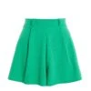 Green High Waist Shorts -Chic Summer Shop 00100039076 ZM