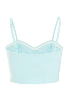 Mint Cropped Corset Top -Chic Summer Shop 00100039085 ZB