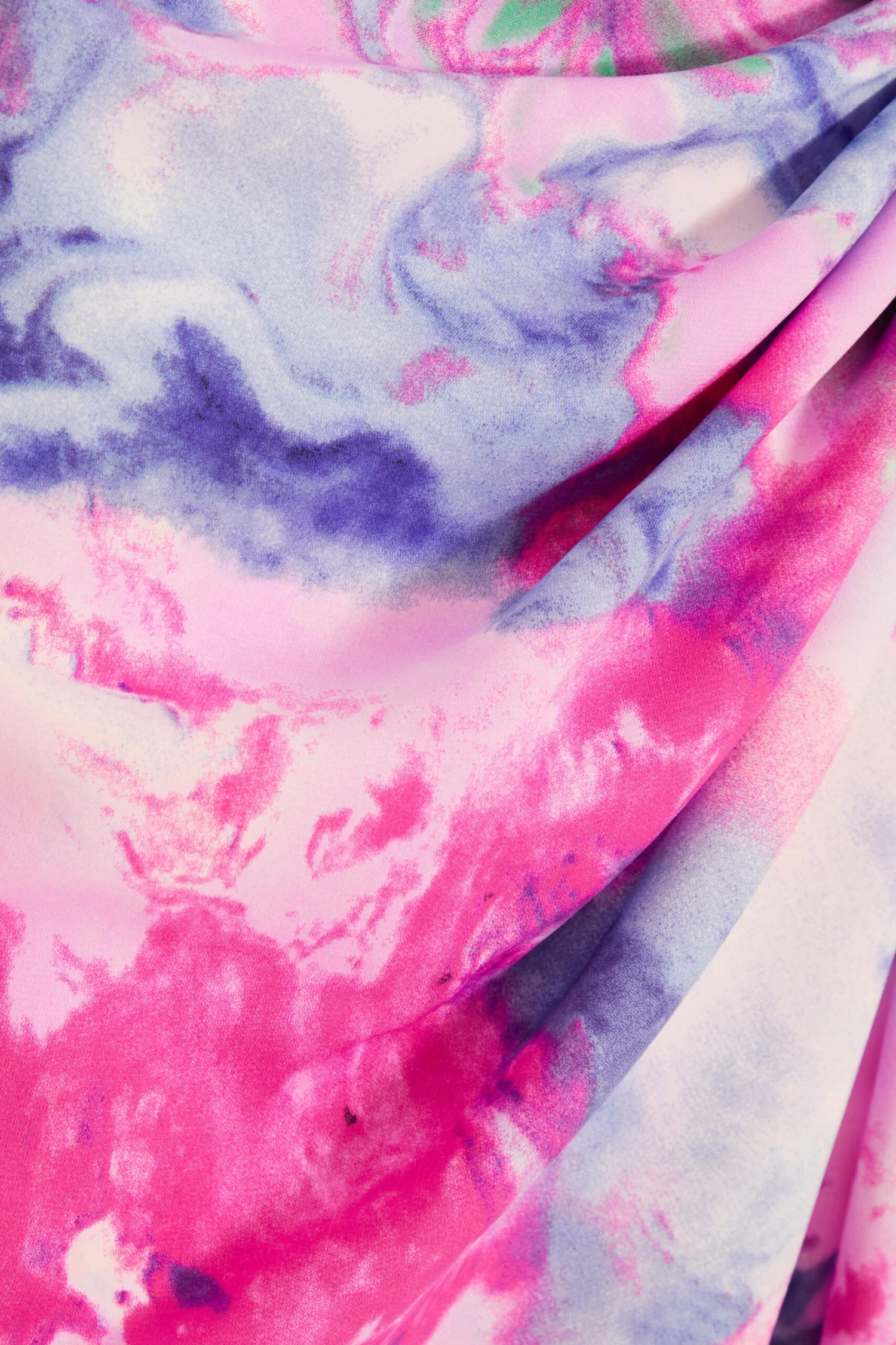 Purple Marble Ruched Midi Dress 8 Purple Marble Ruched Midi Dress - Image 6