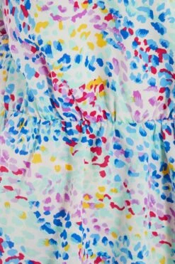 Multicoloured Animal Print Peplum Top 13 Multicoloured Animal Print Peplum Top -Chic Summer Shop 00100039295 ZS