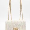 Multicoloured Tweed Cross Body Bag -Chic Summer Shop 00100039302 ZM