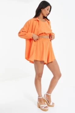 Orange 3 Piece Set 11 Orange 3 Piece Set -Chic Summer Shop 00100039315 XS