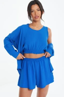 Royal Blue 3 Piece Set 8 Royal Blue 3 Piece Set -Chic Summer Shop 00100039318 XM