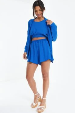 Royal Blue 3 Piece Set 10 Royal Blue 3 Piece Set -Chic Summer Shop 00100039318 XS