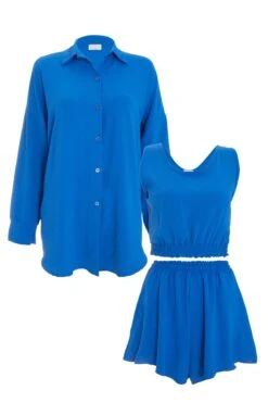 Royal Blue 3 Piece Set 11 Royal Blue 3 Piece Set -Chic Summer Shop 00100039318 ZB