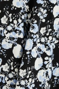Black Floral Playsuit -Chic Summer Shop 00100039341 ZS