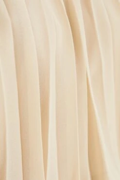 Stone Pleated Bardot Top 13 Stone Pleated Bardot Top -Chic Summer Shop 00100039365 ZS