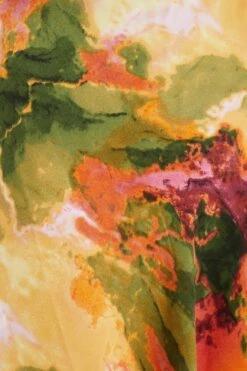 Multicoloured Satin Marble Print Midaxi Dress 13 Multicoloured Satin Marble Print Midaxi Dress -Chic Summer Shop 00100039374 ZS