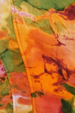 Multicoloured Marble Print Corset Crop Top -Chic Summer Shop 00100039383 ZS