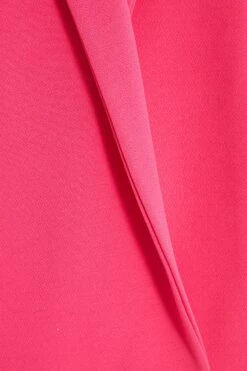 Pink Ruched Sleeve Blazer 13 Pink Ruched Sleeve Blazer -Chic Summer Shop 00100039403 ZS