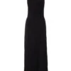 Petite Black Halterneck Textured Maxi Dress -Chic Summer Shop 00100039463 ZM