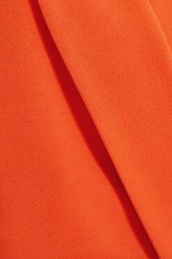 Orange Cropped Tailored Blazer -Chic Summer Shop 00100039598 ZS