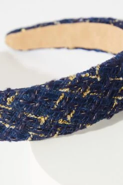 Navy Boucle Headband -Chic Summer Shop 00100039650 ZS